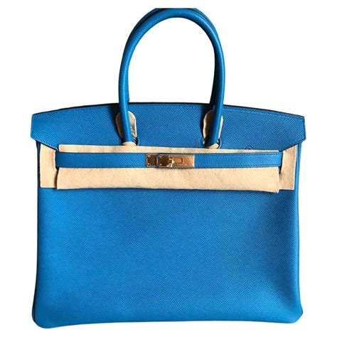 Hermès Birkin 35 Epsom Bleu Zanzibar 